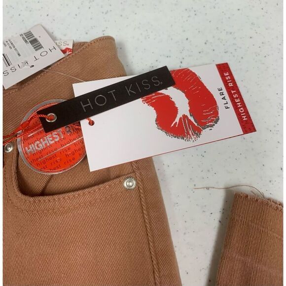 Hot Kiss High Waisted Flare Leg Pants - Picture 5 of 13